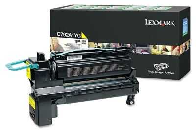 Lexmark C792-C792A1YG Sarı Orijinal Toner