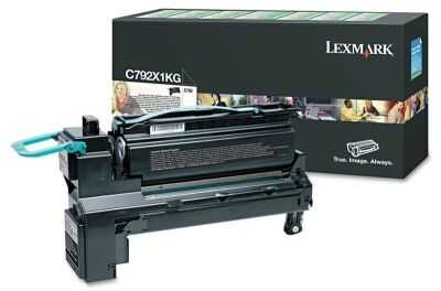 Lexmark C792-C792X1KG Siyah Orijinal Toner Yüksek Kapasiteli