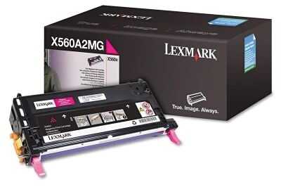 Lexmark X560-X560A2MG Kırmızı Orijinal Toner
