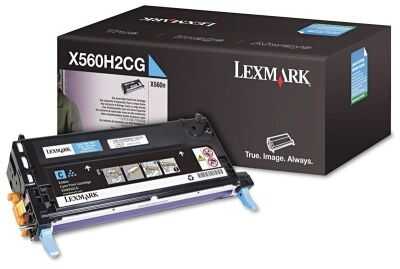 Lexmark X560-X560H2CG Mavi Orijinal Toner Yüksek Kapasiteli