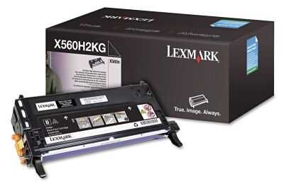 Lexmark X560-X560H2KG Siyah Orijinal Toner