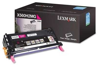 Lexmark X560-X560H2MG Kırmızı Orijinal Toner Yüksek Kapasiteli