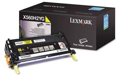 Lexmark X560-X560H2YG Sarı Orijinal Toner Yüksek Kapasiteli