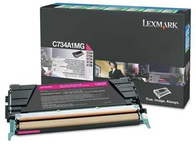 Lexmark X746-X746A1MG Kırmızı Orijinal Toner