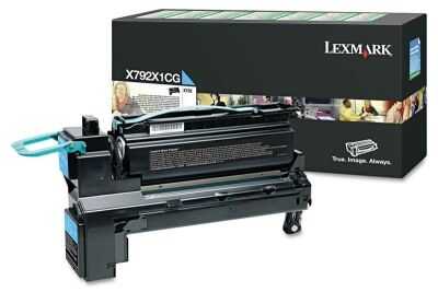 Lexmark X792-X792X1CG Mavi Orijinal Toner Yüksek Kapasiteli