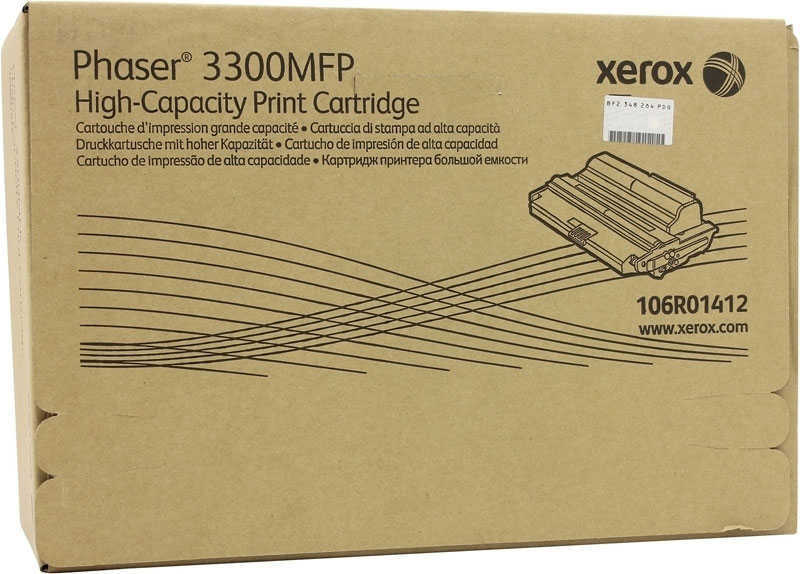 Xerox Phaser 3300-106R01412 Orijinal Toner Yüksek Kapasiteli