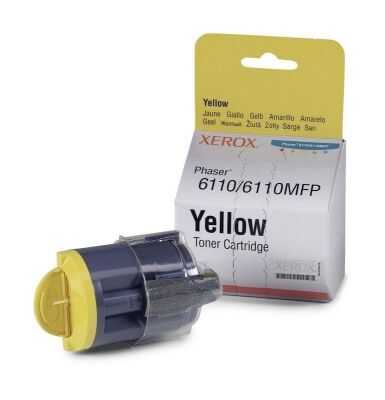 Xerox Phaser 6110-106R01204 Sarı Orijinal Toner
