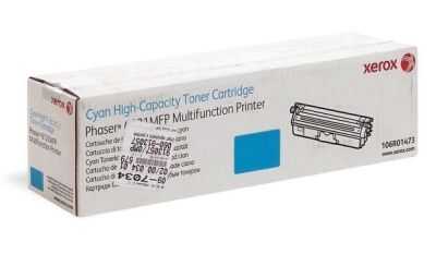 Xerox Phaser 6121-106R01473 Mavi Orijinal Toner Yüksek Kapasiteli