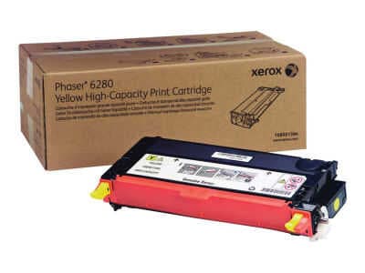 Xerox Phaser 6280-106R01402 Sarı Orijinal Toner Yüksek Kapasiteli