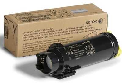 Xerox Phaser 6510-106R03487 Sarı Orijinal Toner Yüksek Kapasiteli
