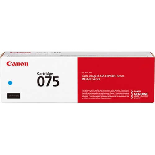 Canon CRG-075 6364C001 Mavi Orijinal Toner