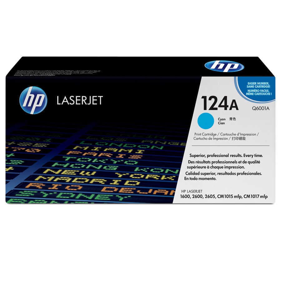Hp 124A-Q6001A Mavi Orijinal Toner
