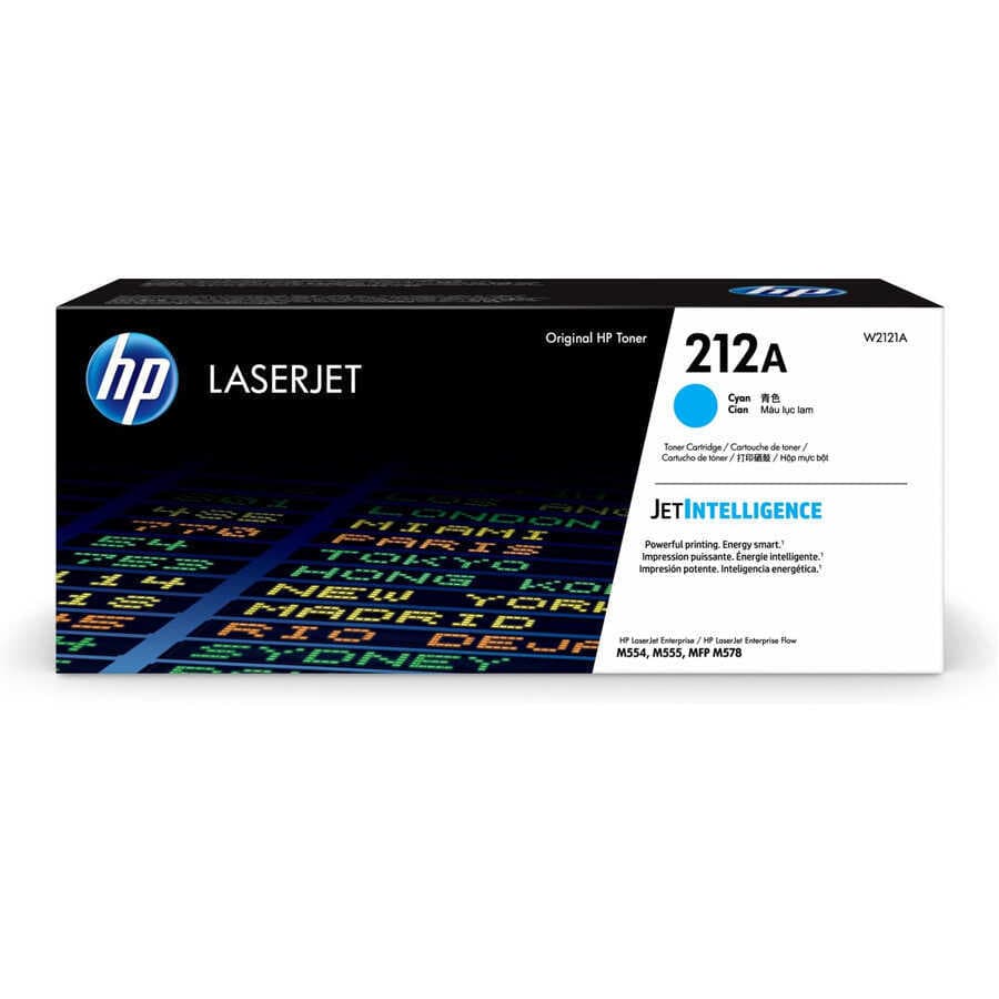 HP 212A-W2121A Mavi Orijinal Toner
