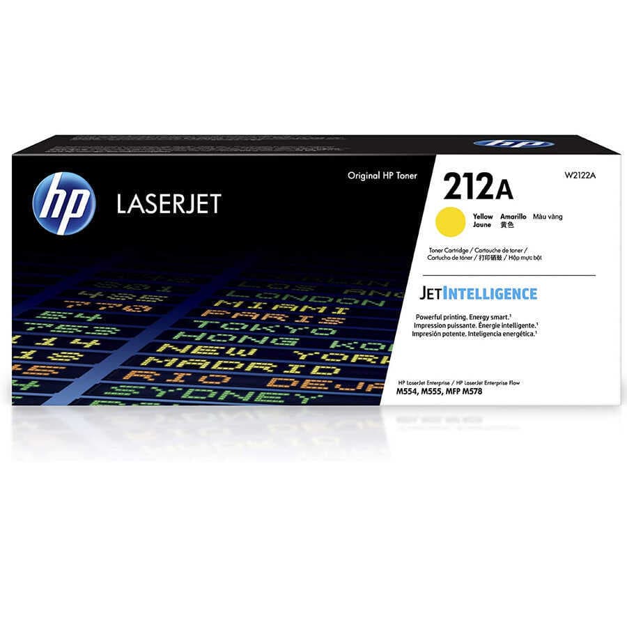 HP 212A-W2122A Sarı Orijinal Toner
