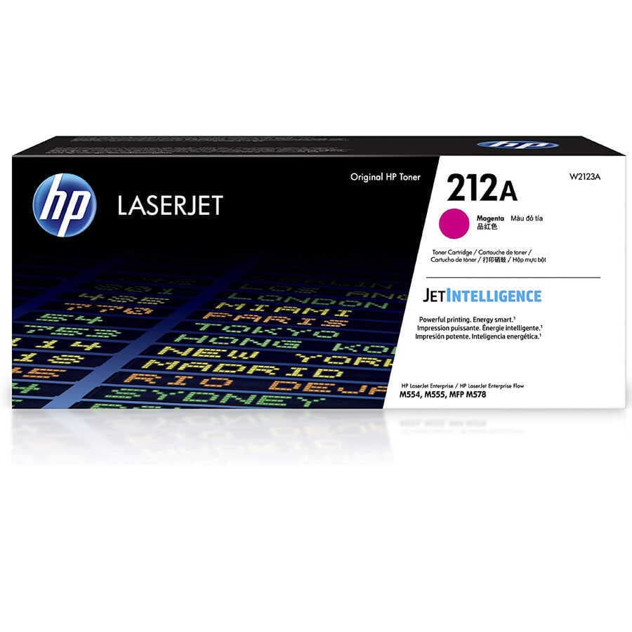 HP 212A-W2123A Kımızı Orijinal Toner
