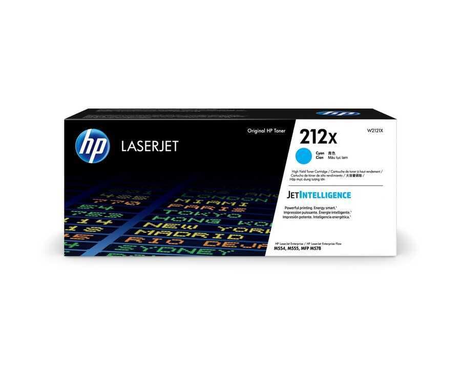 HP 212X-W2121X Mavi Orijinal Toner Yüksek Kapasiteli