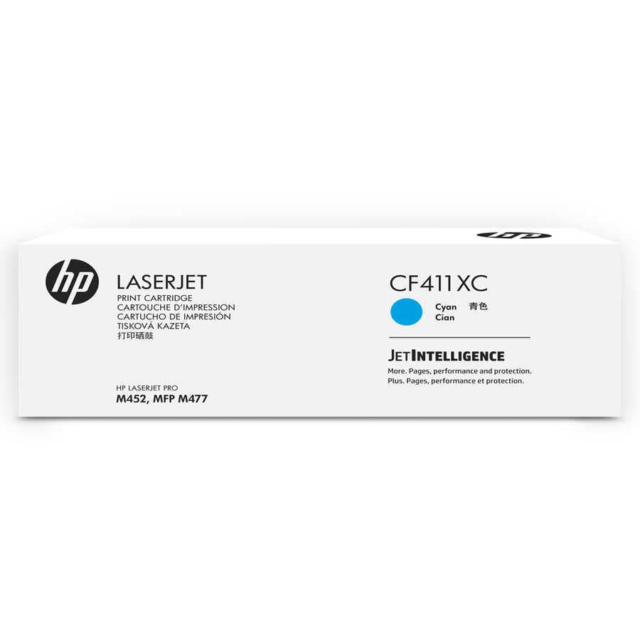 HP 410XC-CF411XC Mavi Orijinal Toner Yüksek Kapasiteli