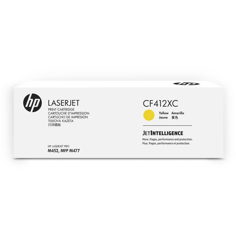 HP 410XC-CF412XC Sarı Orijinal Toner Yüksek Kapasiteli