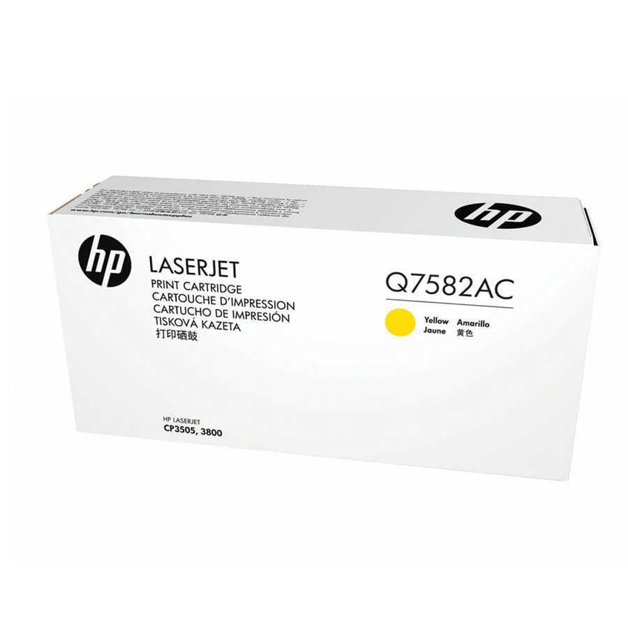 HP 503A-Q7582AC Sarı Orijinal Toner