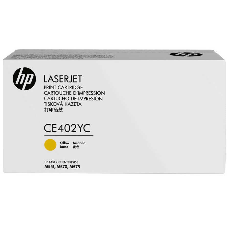 HP 507A-CE402YC Sarı Orijinal Toner