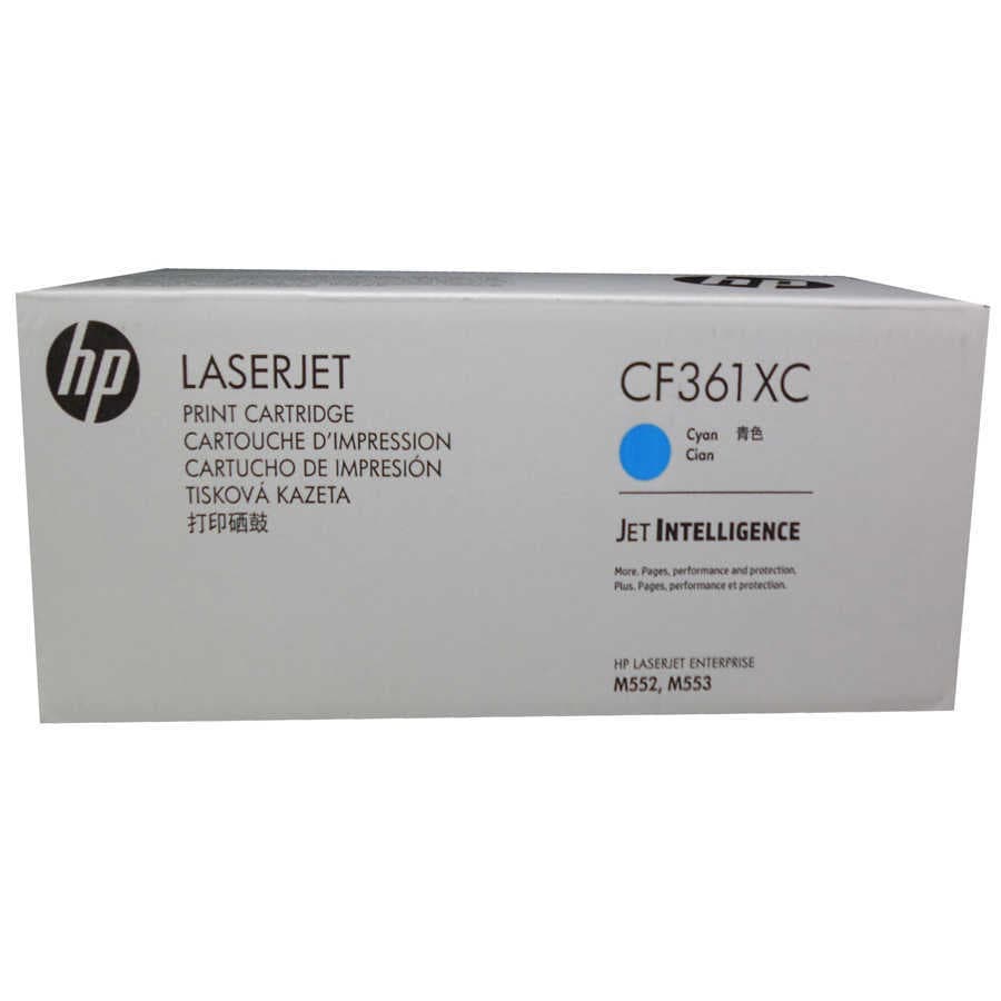 HP 508X-CF361XC Mavi Orijinal Toner Yüksek Kapasiteli