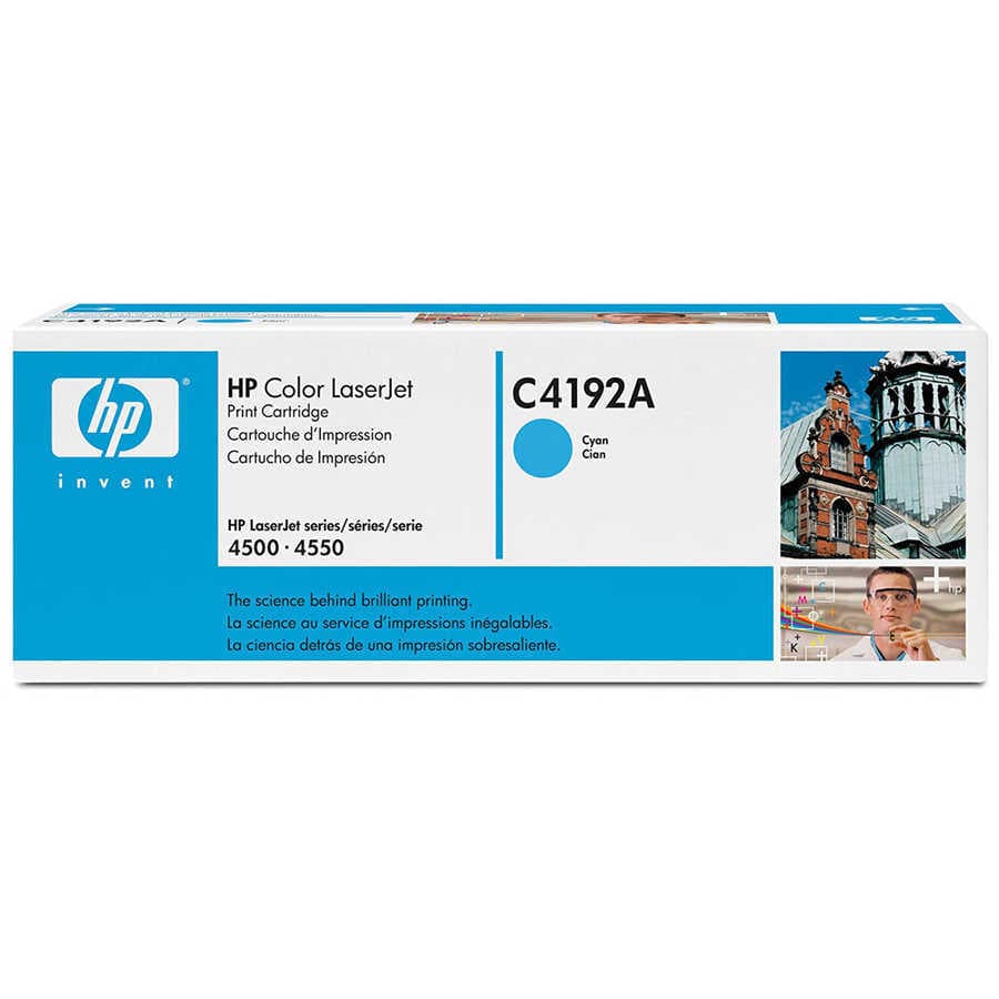 HP 640A-C4192A Mavi Orijinal Toner