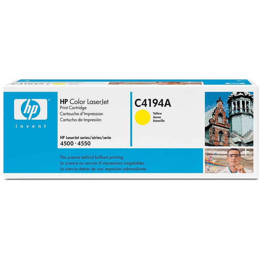 HP 640A-C4194A Sarı Orijinal Toner