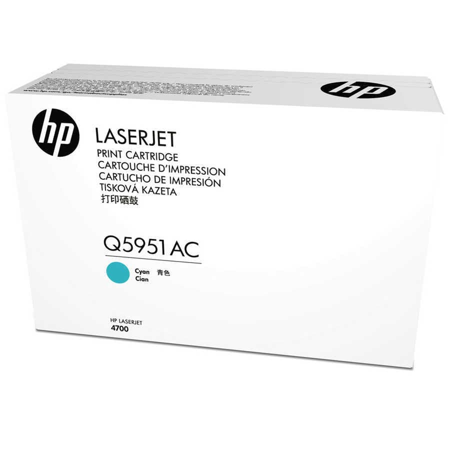 HP 643A-Q5951AC Mavi Orijinal Toner