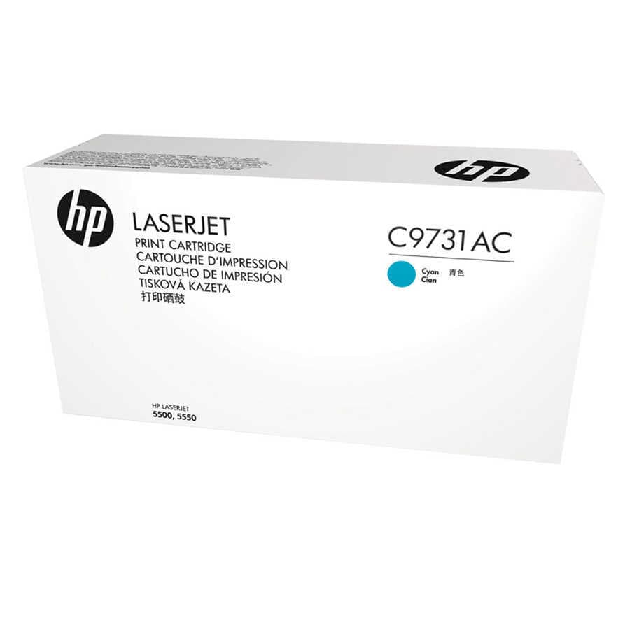 HP 645A-C9731AC Mavi Orijinal Toner