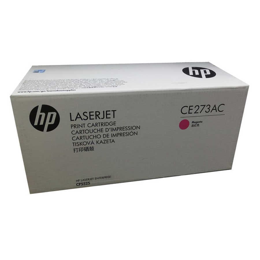 HP 650A-CE273AC Kırmızı Orijinal Toner