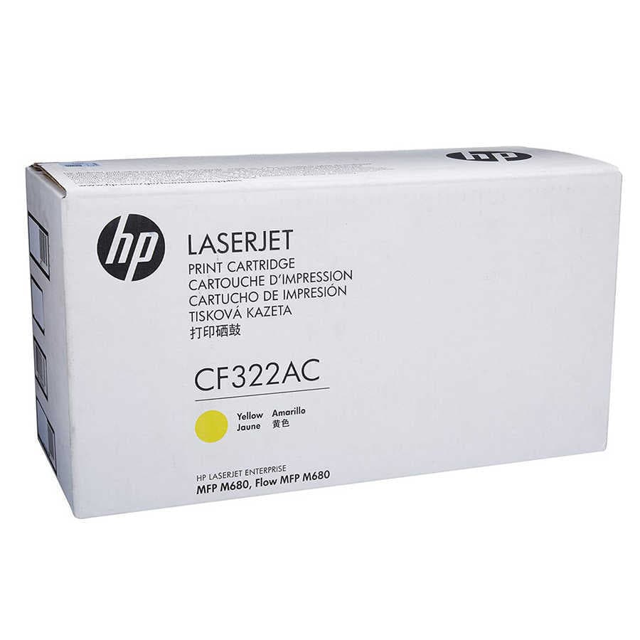 HP 653A-CF322AC Sarı Orijinal Toner