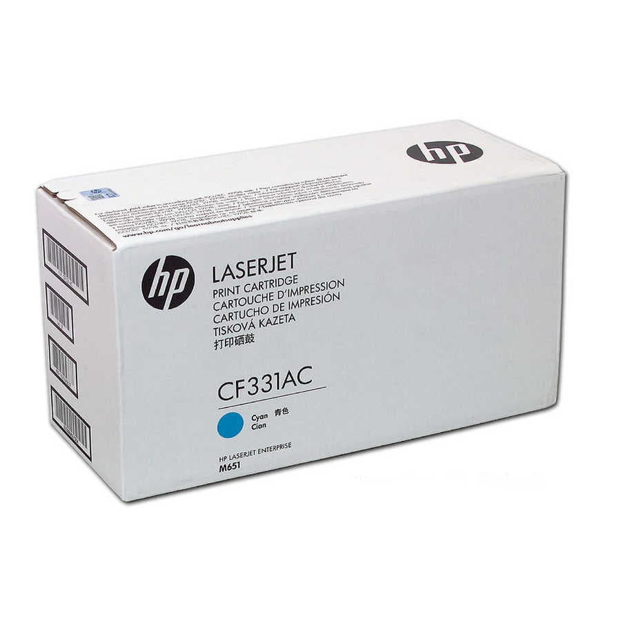 HP 654A-CF331AC Mavi Orijinal Toner