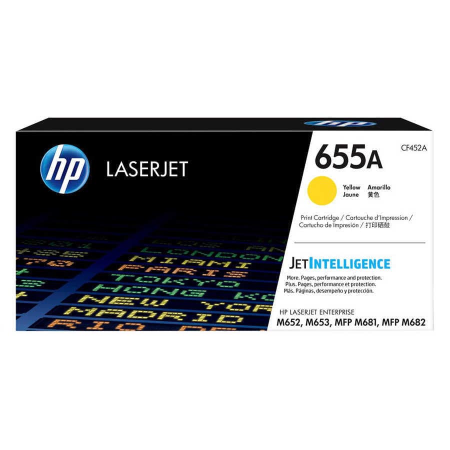 Hp 655A-CF452A Sarı Orijinal Toner