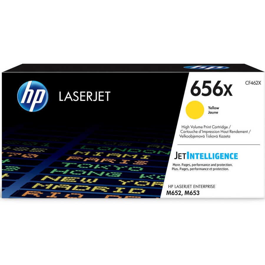 HP 656X-CF462X Sarı Orijinal Toner Yüksek Kapasiteli