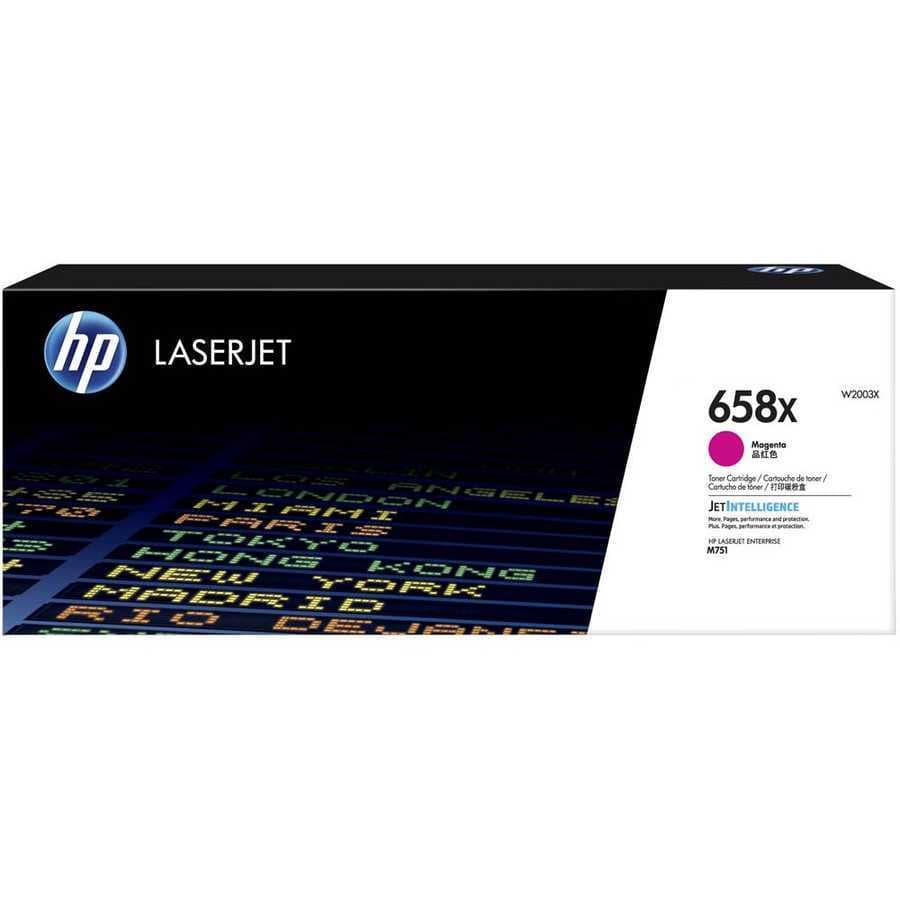 HP 658X-W2003X Kırmızı Orijinal Toner Yüksek Kapasiteli