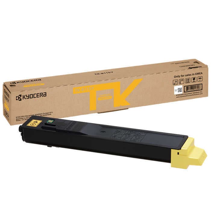 Kyocera TK-8115/1T02P3ANL0 Sarı Orijinal Toner