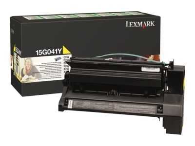 Lexmark C752-15G041Y Sarı Orijinal Toner