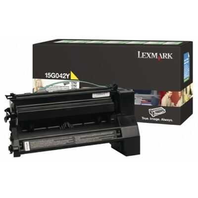 Lexmark C752-15G042Y Sarı Orijinal Toner Yüksek Kapasiteli