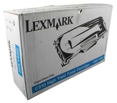 Lexmark C510-20K1400 Mavi Orijinal Toner