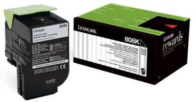 Lexmark CX310-80C80K0 Siyah Orijinal Toner