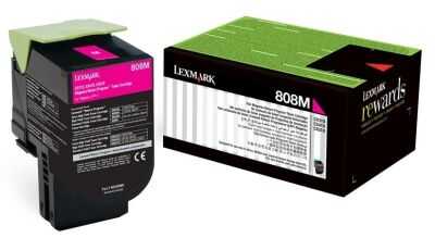 Lexmark CX310-80C80M0 Kırmızı Orijinal Toner
