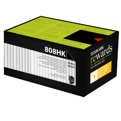 Lexmark CX410-80C8HK0 Siyah Orijinal Toner Yüksek Kapasiteli