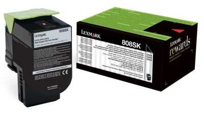 Lexmark CX310-80C8SK0 Siyah Orijinal Toner Yüksek Kapasiteli