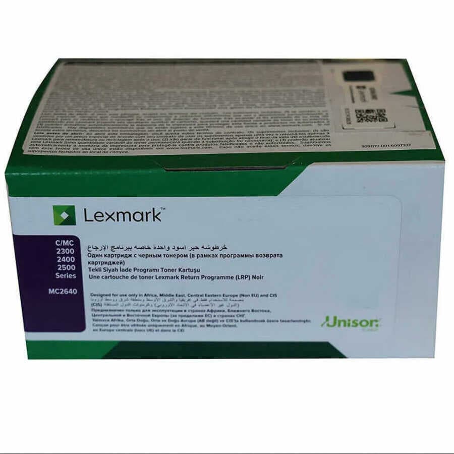 Lexmark C2425-C245XK0 Siyah Orijinal Toner Ekstra Yüksek Kapasiteli