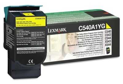 Lexmark C540-C540A1YG Sarı Orijinal Toner
