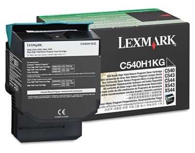 Lexmark C540-C540H1KG Siyah Orijinal Toner Yüksek Kapasiteli