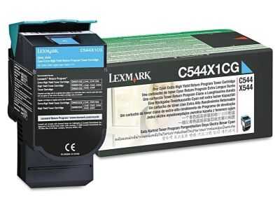 Lexmark C544-C544X1CG Mavi Orijinal Toner Extra Yüksek Kapasiteli