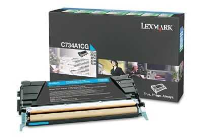 Lexmark C734-C734A1CG Mavi Orijinal Toner