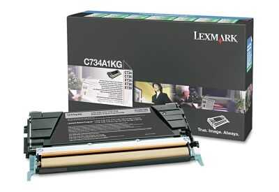 Lexmark C734-C734A1KG Siyah Orijinal Toner