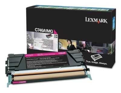 Lexmark C746-C746A1MG Kırmızı Orijinal Toner